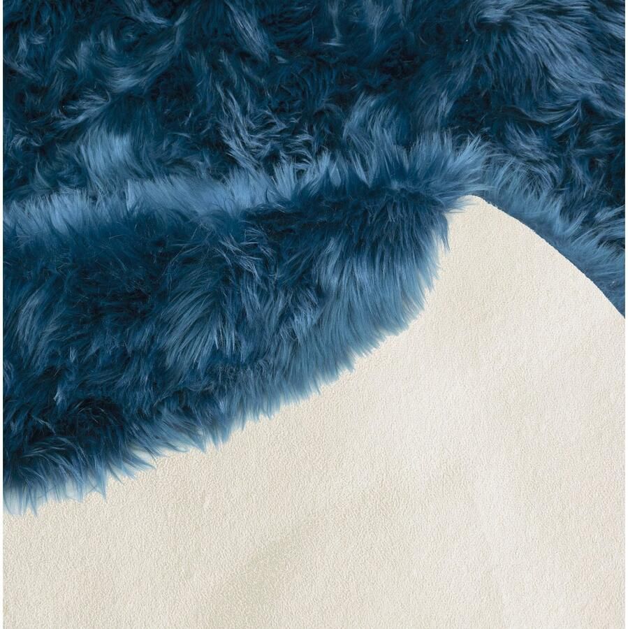 My home Vachtvloerkleed Dena hoogpolige tapijten Imitatiebont zacht unikleuren woonkamer slaapkamer eetkamer - Foto 2