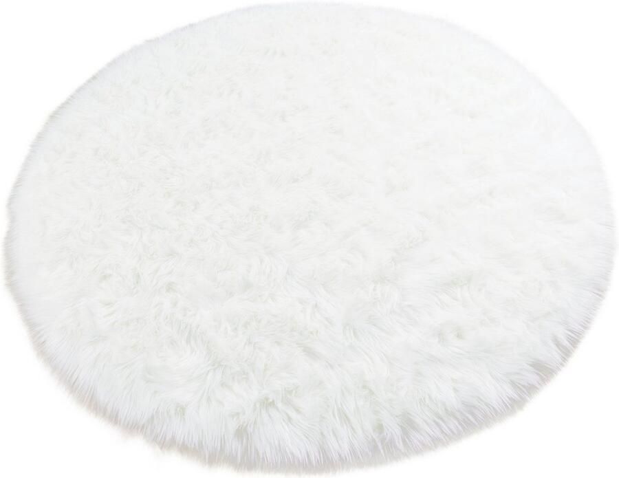 My home Vachtvloerkleed Dena hoogpolige tapijten Imitatiebont zacht unikleuren woonkamer slaapkamer eetkamer - Foto 11