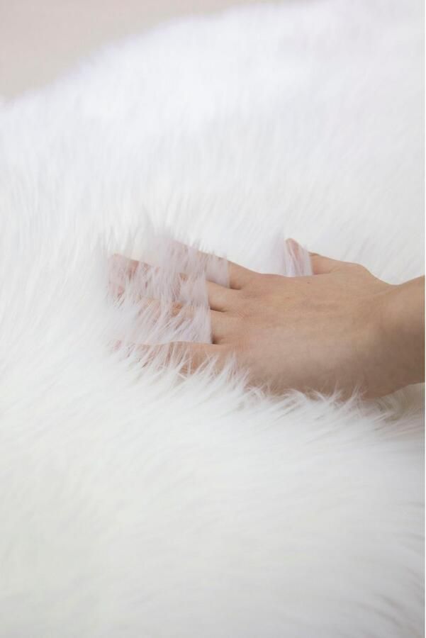 My home Vachtvloerkleed Dena hoogpolige tapijten Imitatiebont zacht unikleuren woonkamer slaapkamer eetkamer - Foto 15