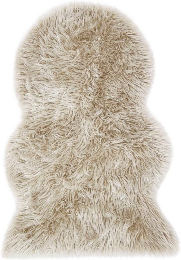 My home Vachtvloerkleed Dena tapijten vachtvorm wasbaar Imitatiebont zacht unikleuren woonkamer slaapkamer eetkamer - Foto 10