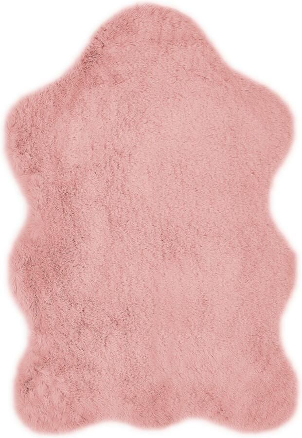My home Vachtvloerkleed Lugano Kunstbont uni kleuren zacht & knuffelig ook als 2-set verkrijgbaar - Foto 5