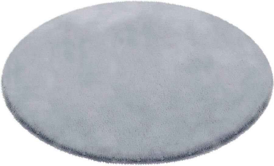 My home Vachtvloerkleed Rabbit imitatiebont konijnenbont-gevoel microvezel bijzonder hoog en pluizig woonkamer slaapkamer kinderkamer - Foto 4