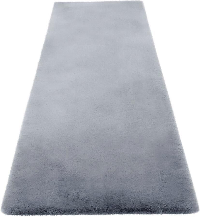 My home Vachtvloerkleed Rabbit imitatiebont konijnenbont-gevoel microvezel bijzonder hoog en fluffy woonkamer slaapkamer gang loper - Foto 2