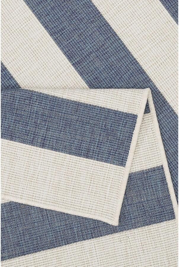 My home Vloerkleed Alan omkeerbaar tapijt dubbelzijdig te gebruiken strepen scandi weerbestendig voor binnen en buiten - Foto 7