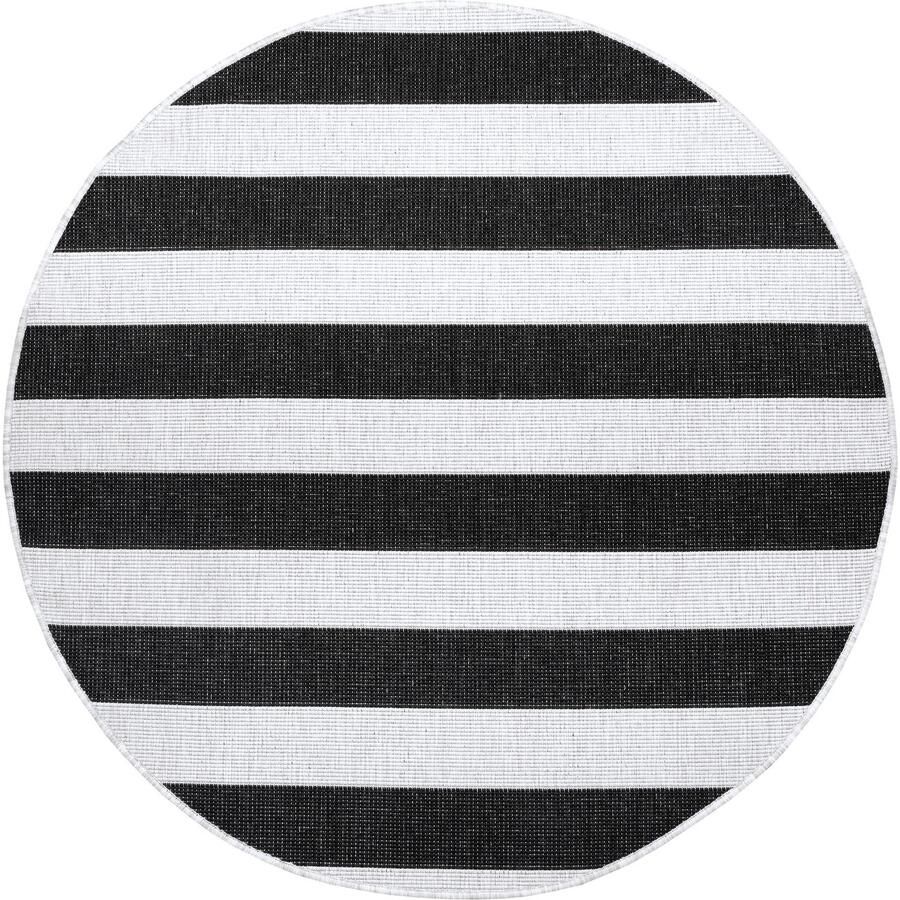 My home Vloerkleed Alan omkeerbaar tapijt Dubbelzijdig te gebruiken strepen Scandi weerbestendig voor binnen en buiten