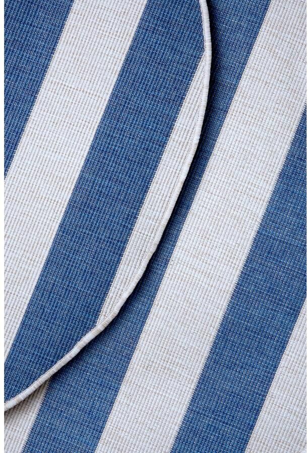 My home Vloerkleed Alan omkeerbaar tapijt Dubbelzijdig te gebruiken strepen Scandi weerbestendig voor binnen en buiten - Foto 4