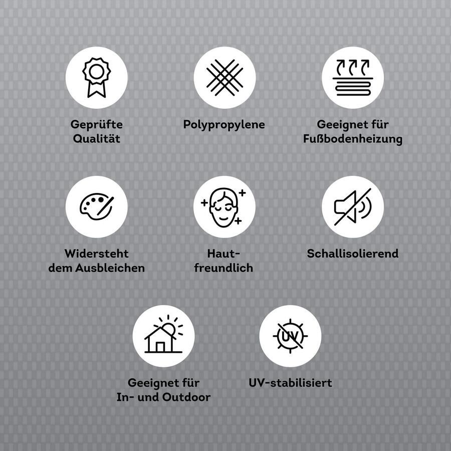 My home Vloerkleed Toronto is ook als loper verkrijgbaar Geschikt voor binnen en buiten sisal-look weerbestendig & uv-bestendig boho - Foto 5