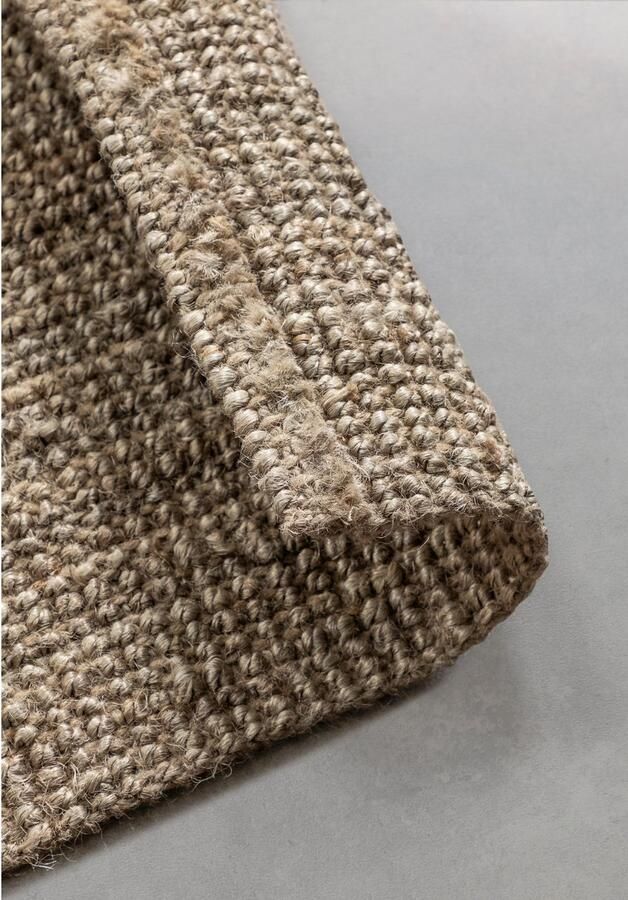 My home Vloerkleed Avot jute tapijt 100% jutevezel loper eetkamer woonkamer scandi - Foto 6