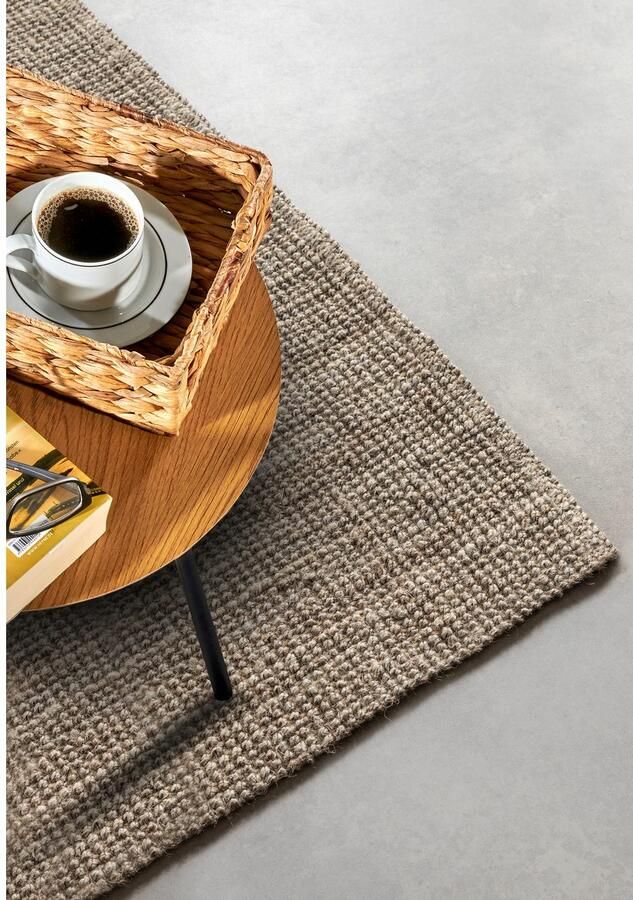 My home Vloerkleed Avot jute tapijt 100% jutevezel loper eetkamer woonkamer scandi - Foto 3