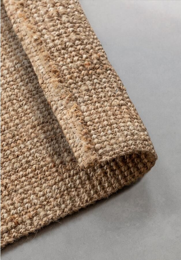 My home Vloerkleed Avot jute tapijt 100% jutevezel loper eetkamer woonkamer scandi - Foto 5