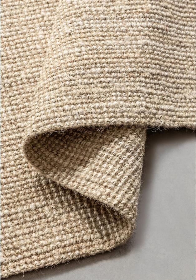 My home Vloerkleed Avot jute tapijt 100% jutevezel natuur eetkamer loper woonkamer gang scandi - Foto 5