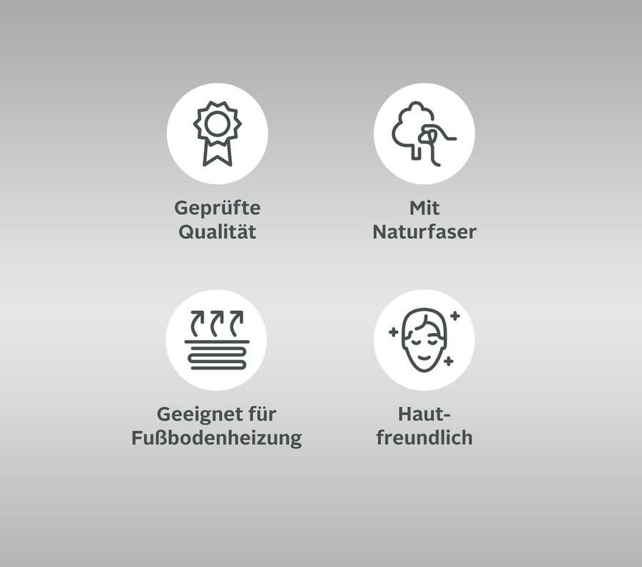 My home Vloerkleed Benja Handgeweven tapijt gestreept 90% katoen handgeweven met franjes - Foto 8