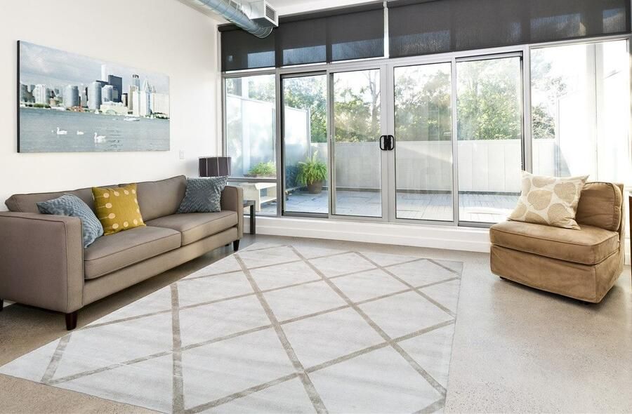 Kayoom Vloerkleed Luxury 210 Kortpolig handgeweven hoog-laag structuur woonkamer - Foto 6