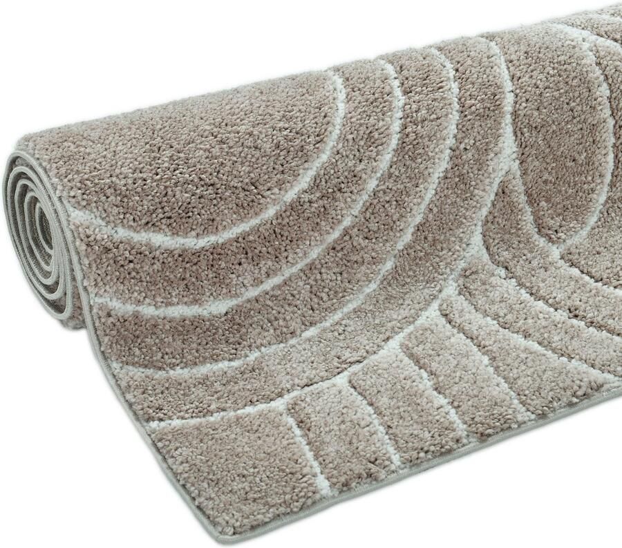 Home affaire Vloerkleed Cadie modern ontwerp zachte pool hoog-laag effect scandi-look - Foto 7