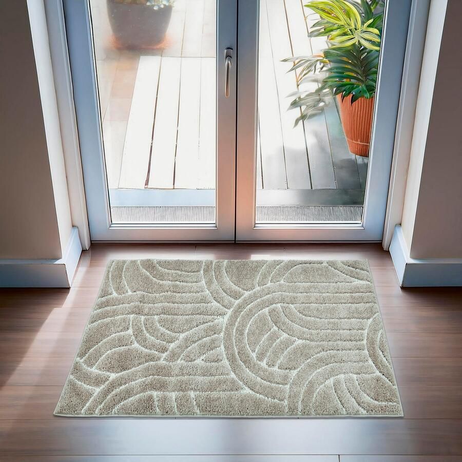 Home affaire Vloerkleed Cadie modern ontwerp zachte pool hoog-laag effect scandi-look - Foto 4