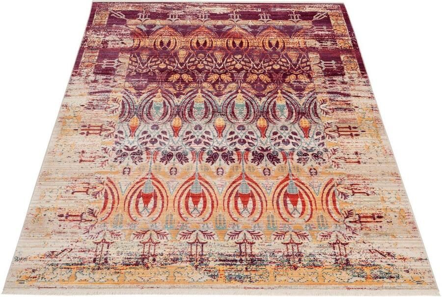 My home Vloerkleed Damian Met franje woonkamer - Foto 4