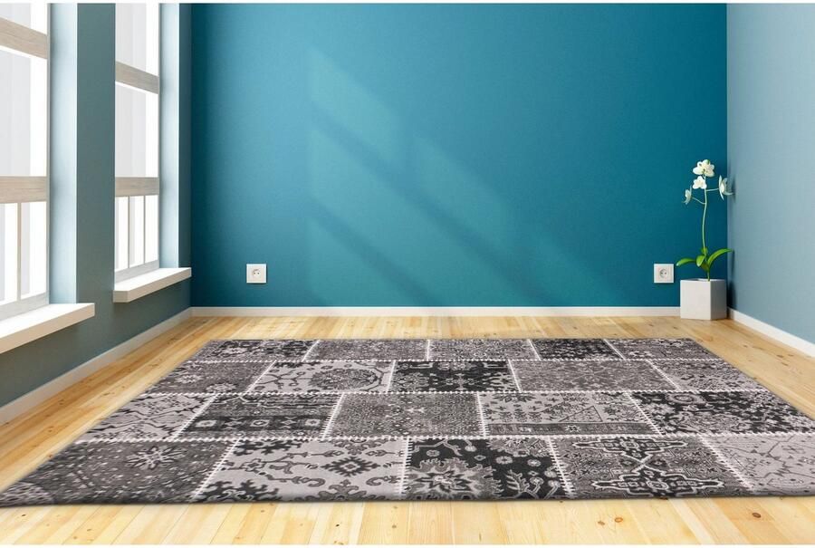 Calo-deluxe Vloerkleed Ruzica-404 Platweefsel vintage-design woonkamer - Foto 6