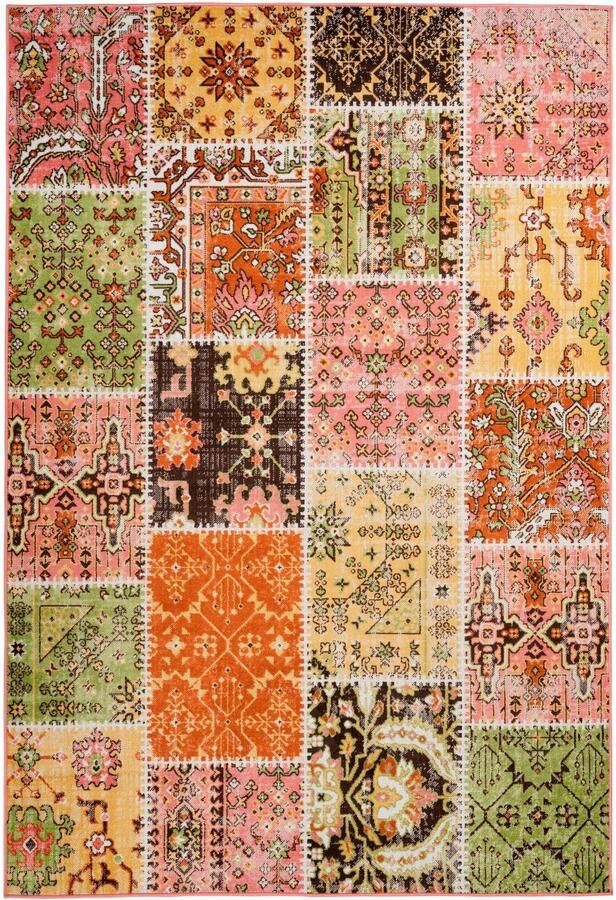 Calo-deluxe Vloerkleed Ruzica-404 Platweefsel vintage-design woonkamer - Foto 4