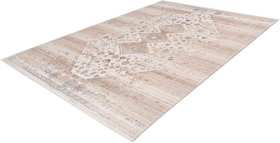 Calo-deluxe Vloerkleed Rossa 800 Vintage-look met franje woonkamer - Foto 9