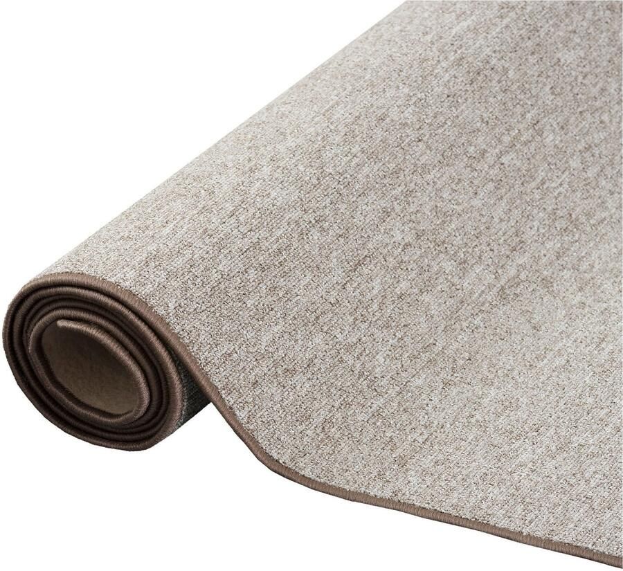 My home Vloerkleed Fortis Effen kleuren lussen geketteld ook als loper slijtvast - Foto 4