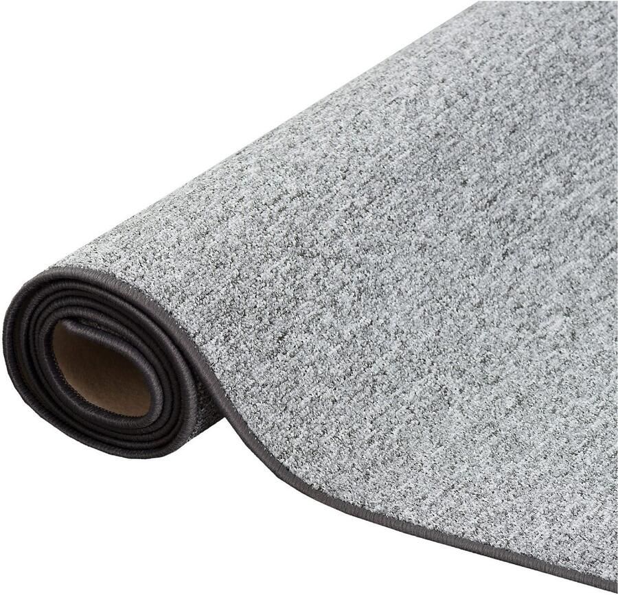 My home Vloerkleed Fortis Effen kleuren lussen geketteld ook als loper slijtvast - Foto 4