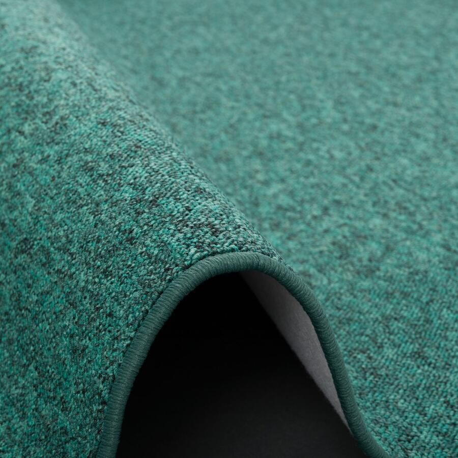 My home Vloerkleed Fortis Effen kleuren lussen geketteld ook als loper slijtvast