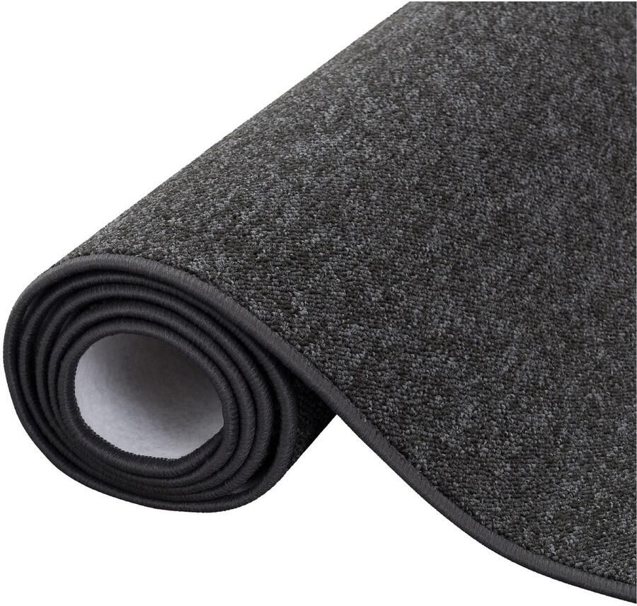 My home Vloerkleed Fortis Effen kleuren lussen geketteld ook als loper slijtvast - Foto 3