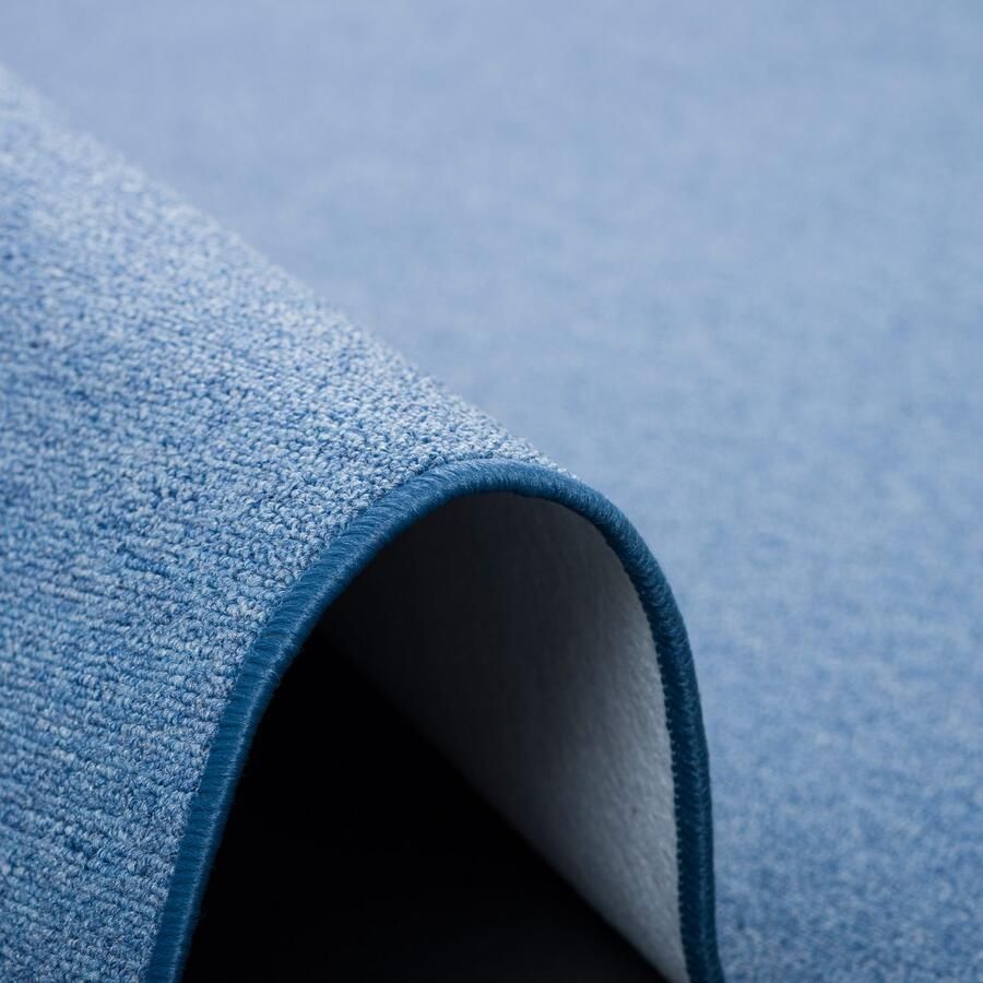 My home Vloerkleed Fortis Effen kleuren lussen geketteld ook als loper slijtvast