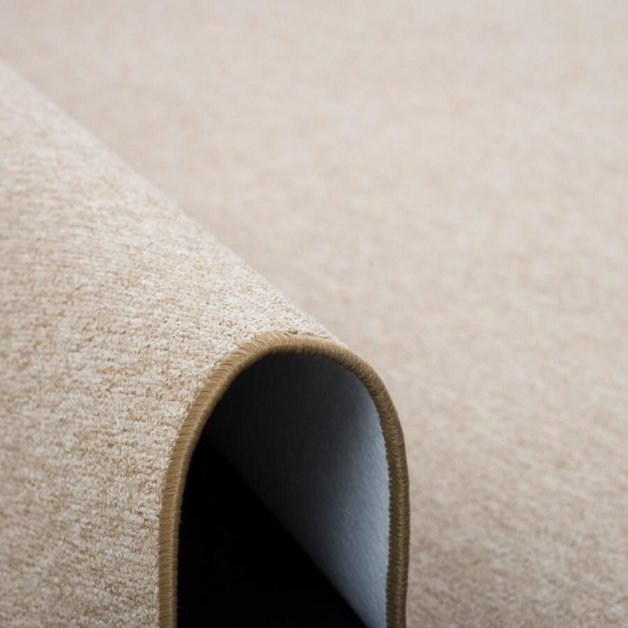 My home Vloerkleed Fortis Effen kleuren lussen geketteld ook als loper slijtvast