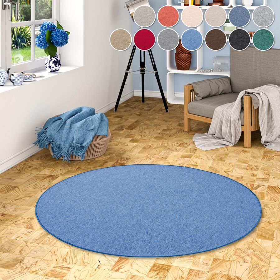 My home Vloerkleed Fortis sling Made in Netherlands Effen kleuren lussen geketteld slijtvast woonkamer - Foto 2