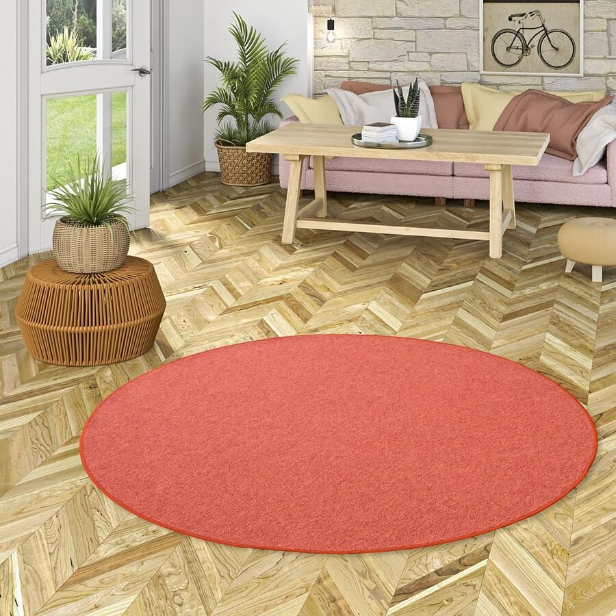 My home Vloerkleed Fortis sling Made in Netherlands Effen kleuren lussen geketteld slijtvast woonkamer - Foto 3