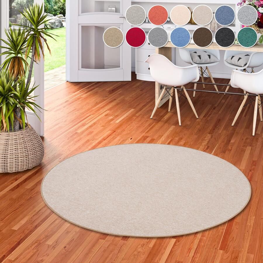 My home Vloerkleed Fortis sling Made in Netherlands Effen kleuren lussen geketteld slijtvast woonkamer - Foto 2