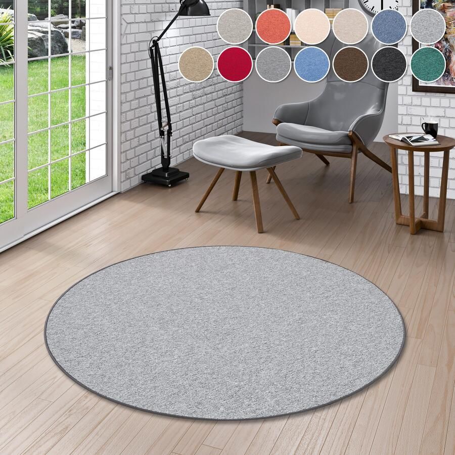 My home Vloerkleed Fortis sling Made in Netherlands Effen kleuren lussen geketteld slijtvast woonkamer - Foto 2