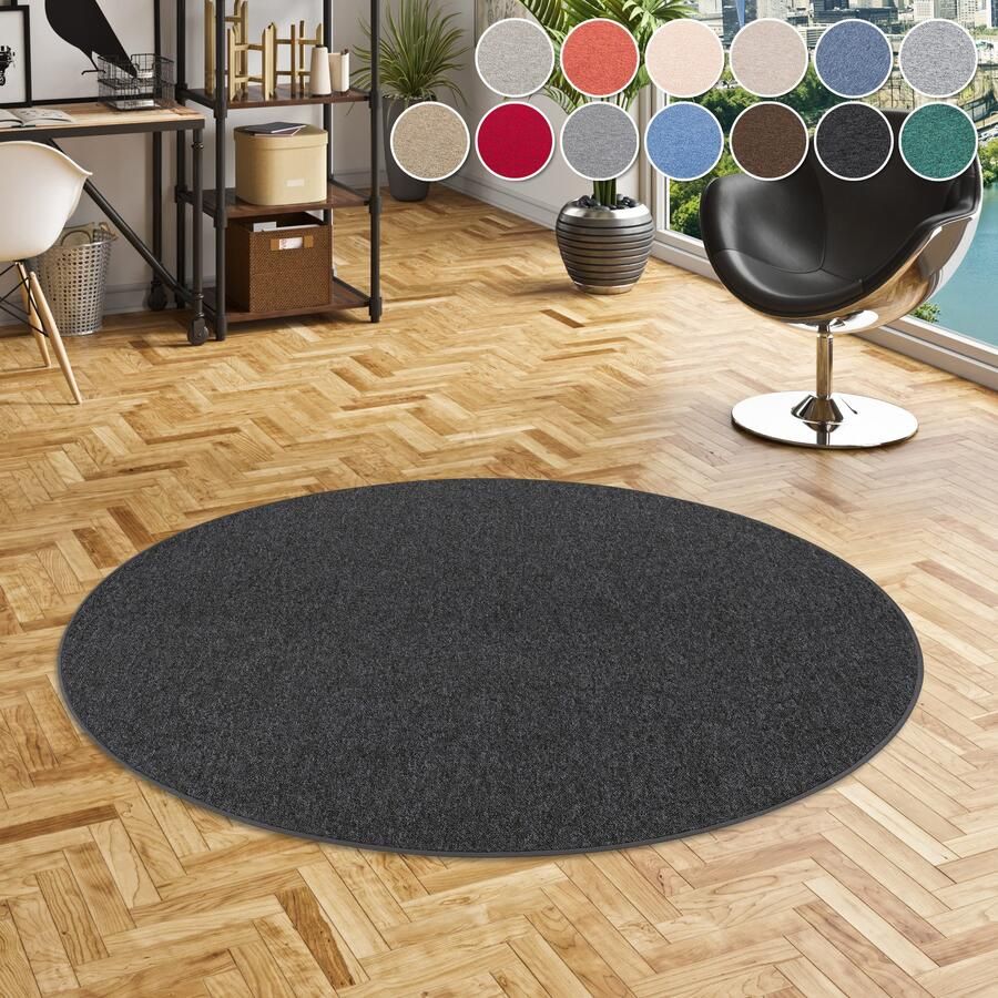 My home Vloerkleed Fortis sling Made in Netherlands Effen kleuren lussen geketteld slijtvast woonkamer - Foto 2