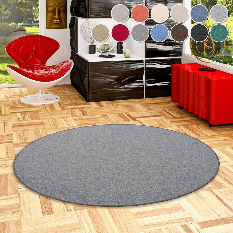 My home Vloerkleed Fortis sling Made in Netherlands Effen kleuren lussen geketteld slijtvast woonkamer - Foto 2