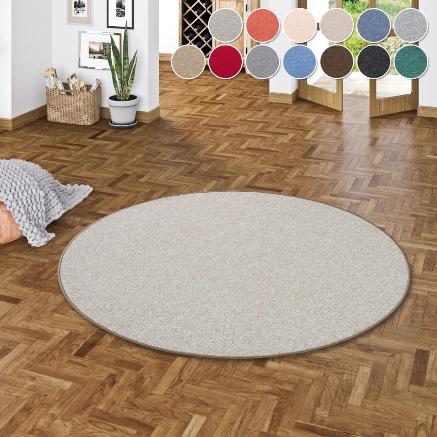 My home Vloerkleed Fortis sling Made in Netherlands Effen kleuren lussen geketteld slijtvast woonkamer - Foto 2