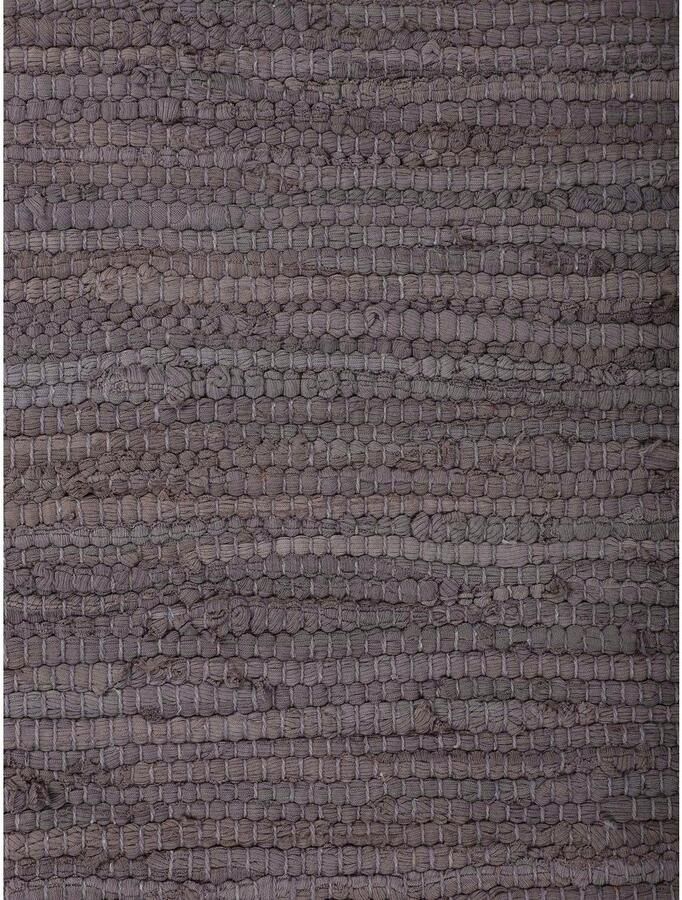 My home Vloerkleed Handgeweven uni omkeerbaar tapijt Patchwork vloerkleed puur katoen handgeweven effen met franjes - Foto 6