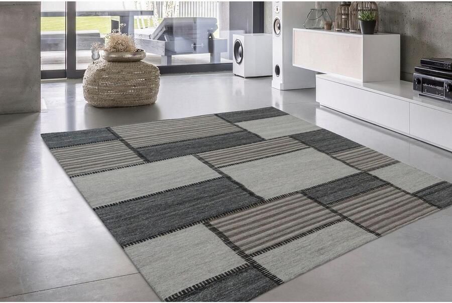 Kayoom Vloerkleed Phoenix 112 Subtiele jacquard-tapijt vlakpolig van onderhoudsvriendelijke materialen - Foto 7