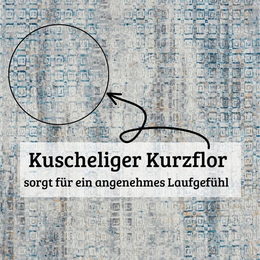 My home Vloerkleed Jaxyn Kortpolig modern ontwerp onderhoudsvriendelijk woonkamer