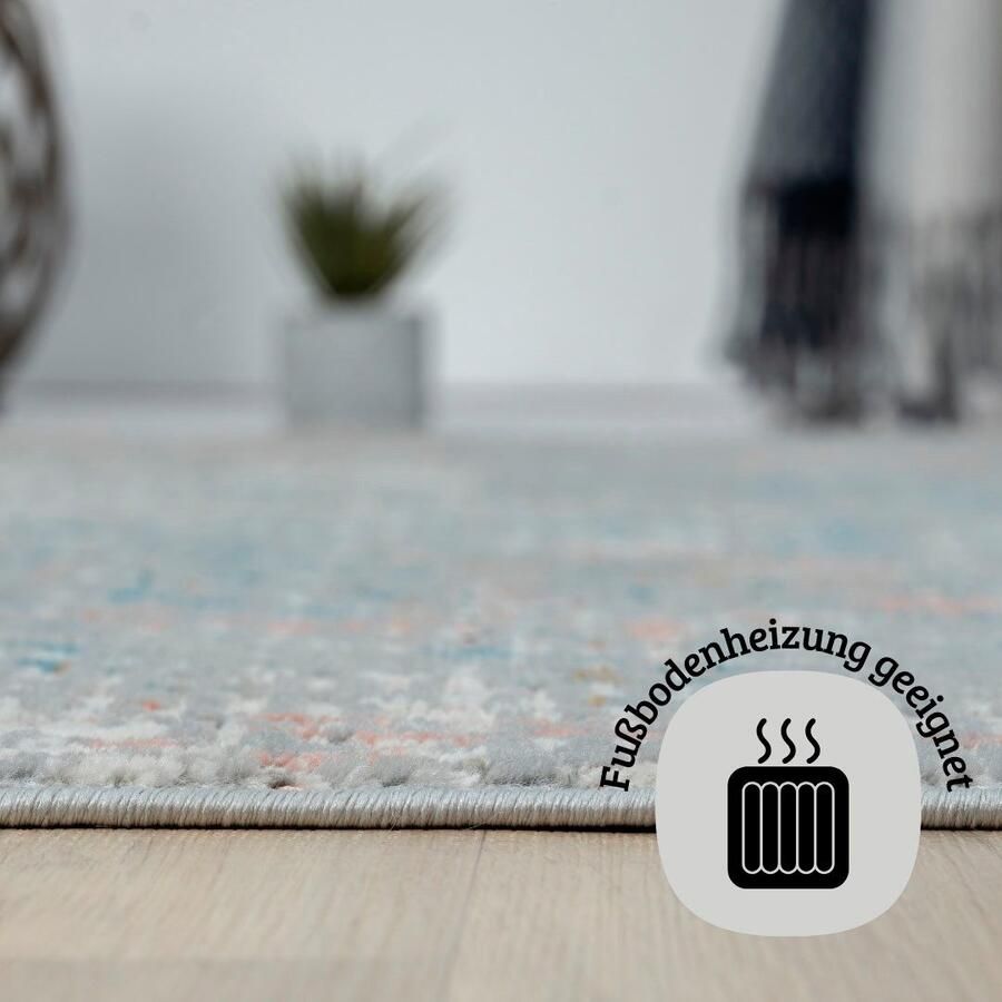 My home Vloerkleed Jaxyn Kortpolig modern ontwerp onderhoudsvriendelijk woonkamer - Foto 3