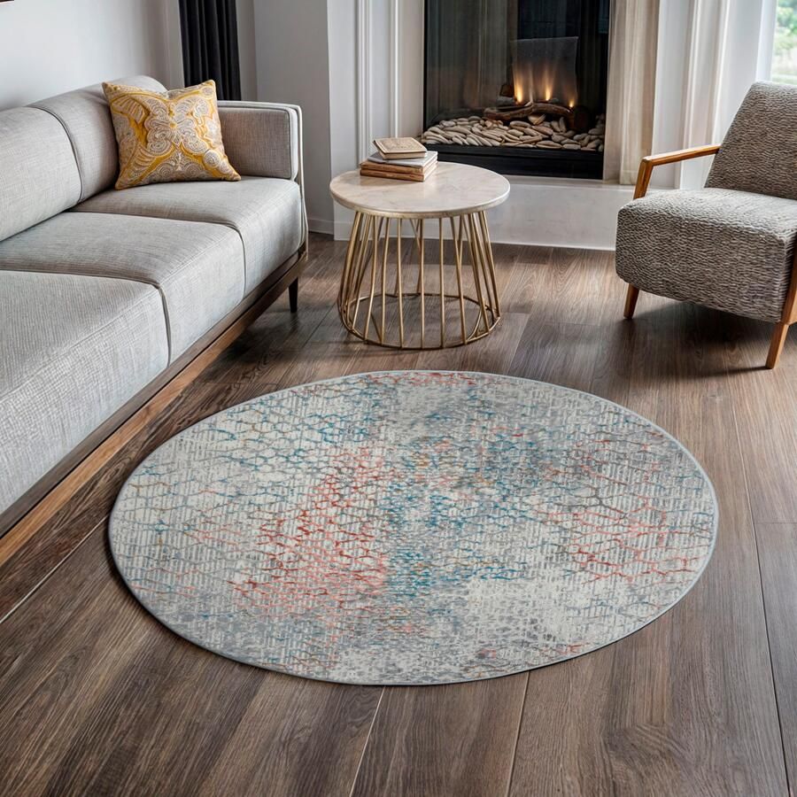 My home Vloerkleed Jaxyn Kortpolig modern ontwerp onderhoudsvriendelijk woonkamer - Foto 4