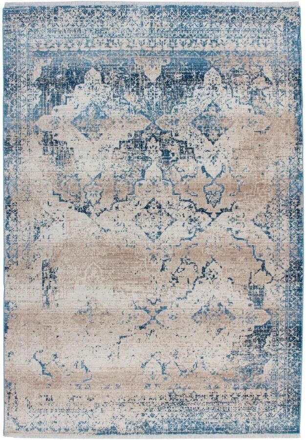 ARTE ESPINA Vloerkleed Antigua 525 Franjes tapijt in vintage-ontwerp schitterend kleurenspel - Foto 3