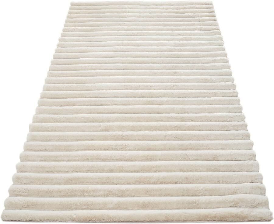 My home Vloerkleed Melanie vloerkleed van imitatiebont bijzonder zacht reliëfeffect - Foto 11