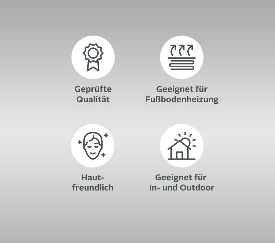 My home Loper Juliane Outdoor Hoog-laag structuur Boho geschikt voor buiten - Foto 6