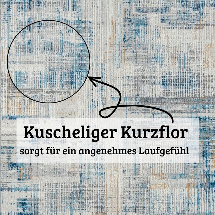 My home Vloerkleed Niamh MAGAZIJNOPRUIMING! Kortpolig modern ontwerp onderhoudsvriendelijk woonkamer