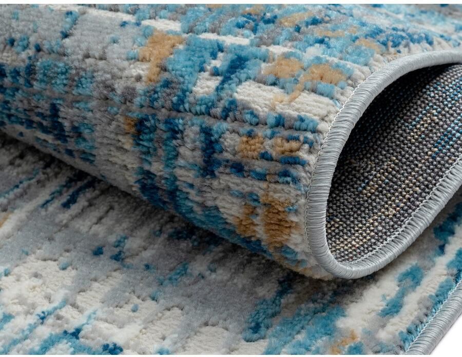 My home Vloerkleed Niamh MAGAZIJNOPRUIMING! Kortpolig modern ontwerp onderhoudsvriendelijk woonkamer - Foto 5