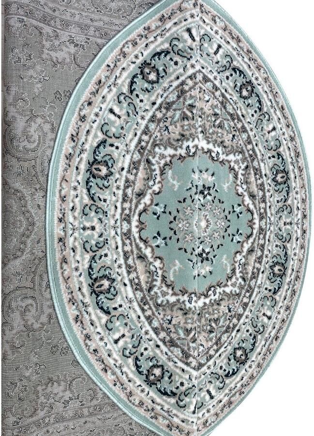 My home Vloerkleed Oriental Made in Belgium Oriënt-look met randdessin korte pool gemakkelijk in onderhoud elegant - Foto 5