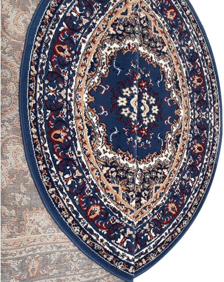 My home Vloerkleed Oriental Made in Belgium Oriënt-look met randdessin korte pool gemakkelijk in onderhoud elegant - Foto 4