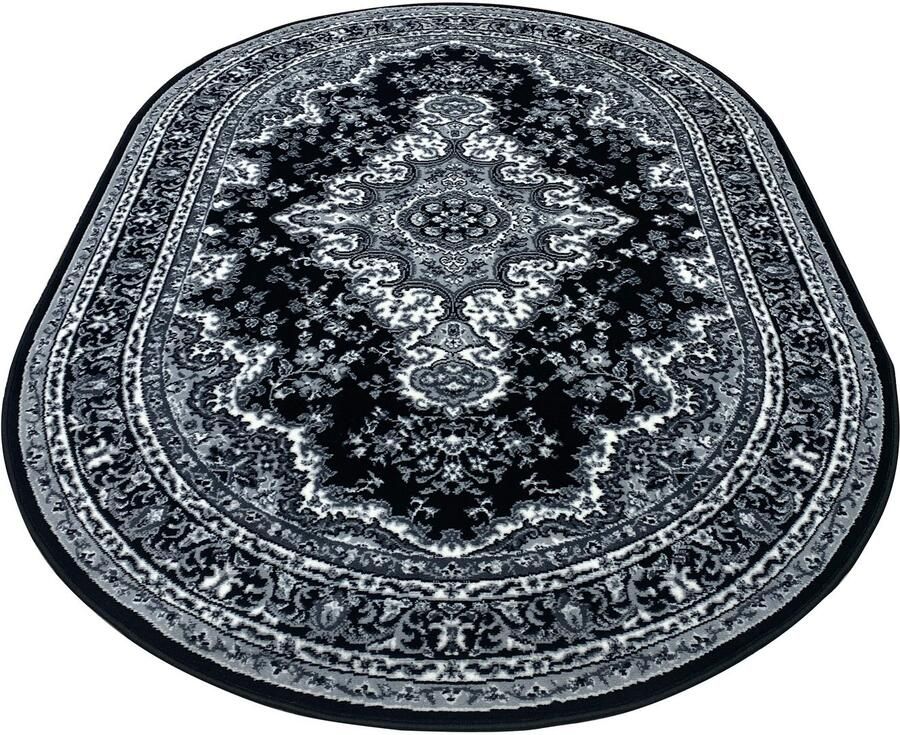 My home Vloerkleed Oriental Made in Belgium Oriënt-look met randdessin korte pool gemakkelijk in onderhoud elegant - Foto 4