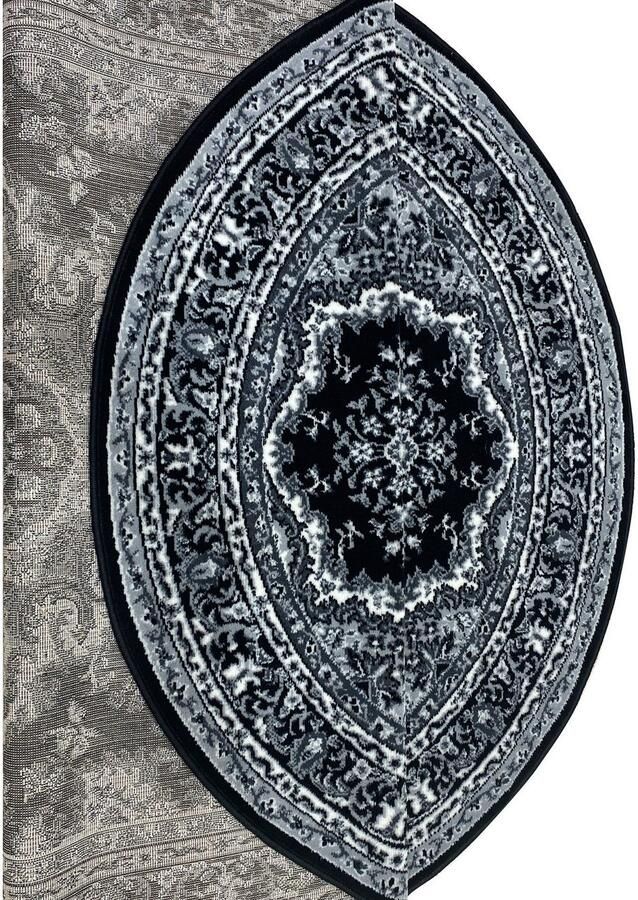 My home Vloerkleed Oriental Made in Belgium Oriënt-look met randdessin korte pool gemakkelijk in onderhoud elegant - Foto 6